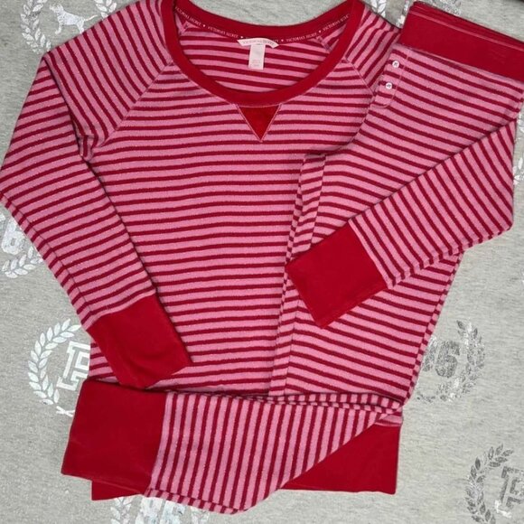 Victoria's Secret thermal pajama set size M. Firm price - Picture 1 of 3